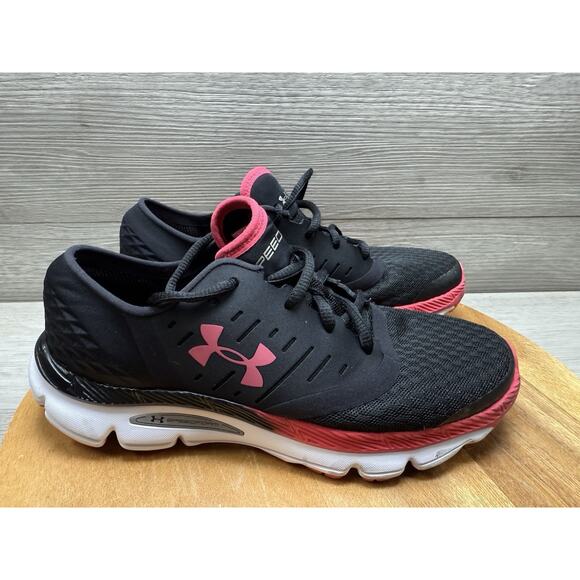 Under Armour Shoes - Under Armour Womens SpeedForm Intake 2 3000290 Black Running Shoes Sneakers 7.5
